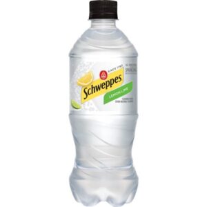 Schweppes - Lemon Lime Sparkling Water 20 oz Bottle 24pk Case