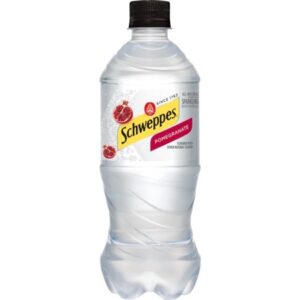 Schweppes - Pomegranate Sparkling Water 20 oz Bottle 24pk Case