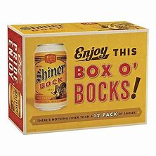 Shiner Bock - Dark Lager 12 oz Can 24pk Case