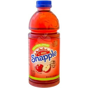 Snapple - Apple 32 oz Plastic Bottle 12pk Case