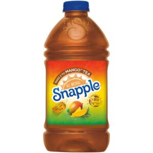 Snapple - Takes 2 To Mango Tea 64 oz Plastic Bottle 8pk Case