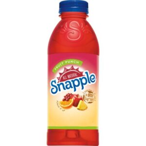 Snapple - Fruit Punch 20 oz Plastic Bottle 24pk Case