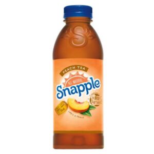 Snapple - Peach Tea 20 oz Plastic Bottle 24pk Case