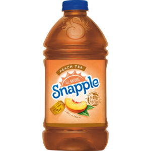 Snapple - Peach Tea 64 oz Plastic Bottle 8pk Case