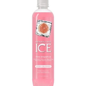 Sparkling Ice - Pink Grapefruit 17 oz Bottle 12pk Case