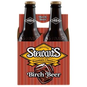 Stewart's - Birch Beer 12 oz Bottle 24pk Case