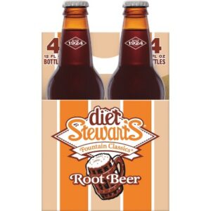 Diet Stewart's - Root Beer 12 oz Bottle 24pk Case
