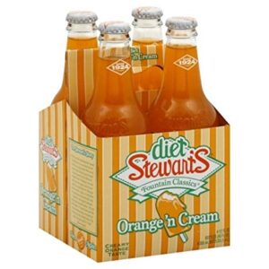 Diet Stewart's - Orange 12 oz Bottle 24pk Case