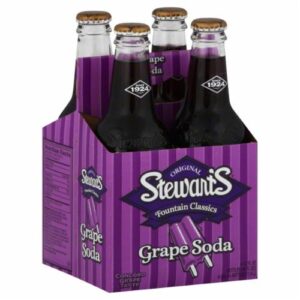 Stewart's - Grape 12 oz Bottle 24pk Case