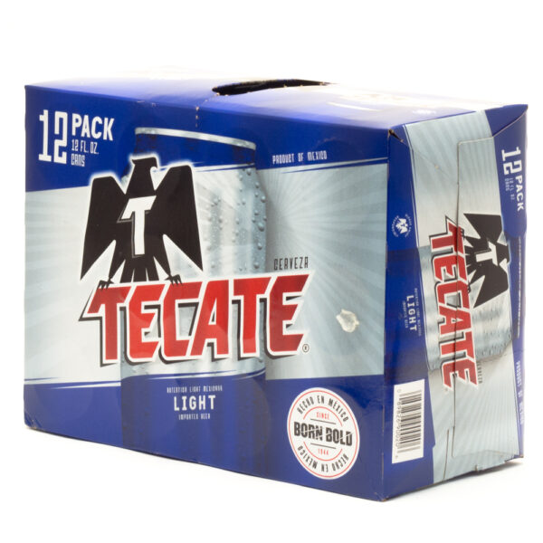 Tecate - Light 12 oz Can 24pk Case