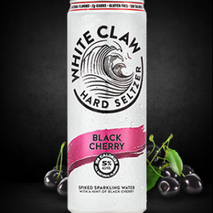 White Claw - Hard Seltzer Black Cherry 12 oz Can 24pk Case