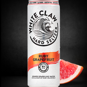 White Claw - Hard Seltzer Ruby Grapefruit 12 oz Can 24pk Case