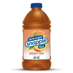 Snapple - Diet Peach Tea 64 oz Plastic Bottle 8pk Case