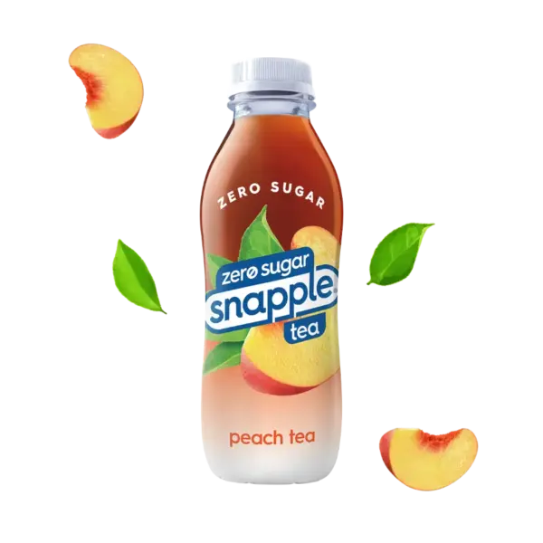 Snapple - Diet Peach Tea 16 oz Plastic Bottle 24pk Case