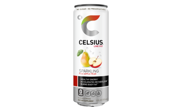 Celsius - Sparkling Fuji Apple Pear 12 oz Can 12pk Case