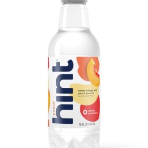 Hint - Peach 16 oz Bottle 12pk Case