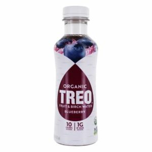 Treo - Organic Fruit & Birch Water Blueberry 16oz 12pk Case