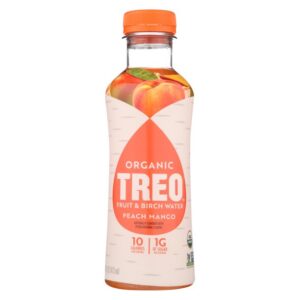 Treo - Organic Fruit & Birch Water Peach Mango 16oz 12pk Case