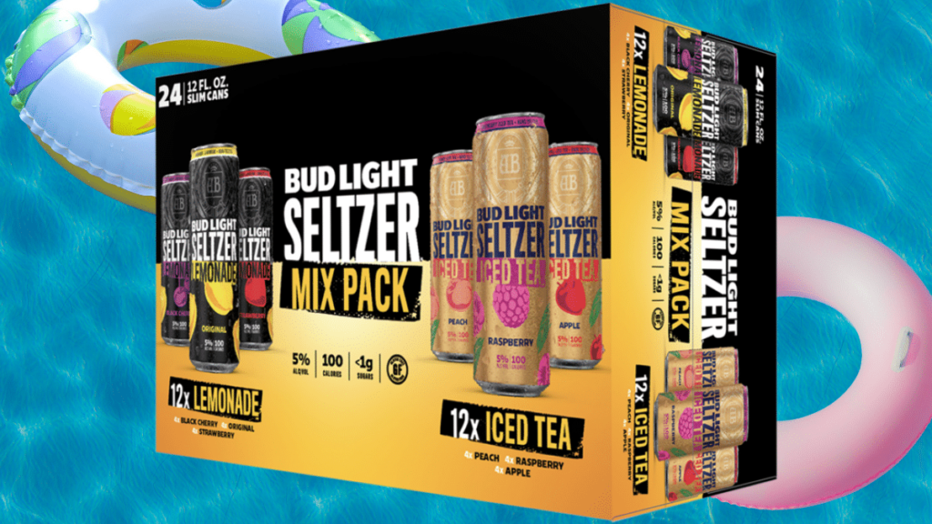 Bud Light Seltzer 12 Oz Lemonade Tea Mix Can 24pk Case New York 