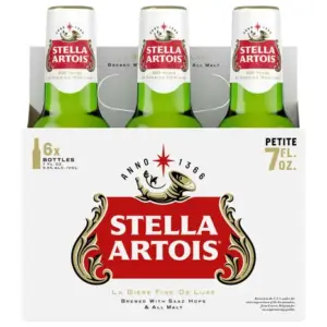 Stella Artois - Lager 207ml (7 oz) Bottle Case