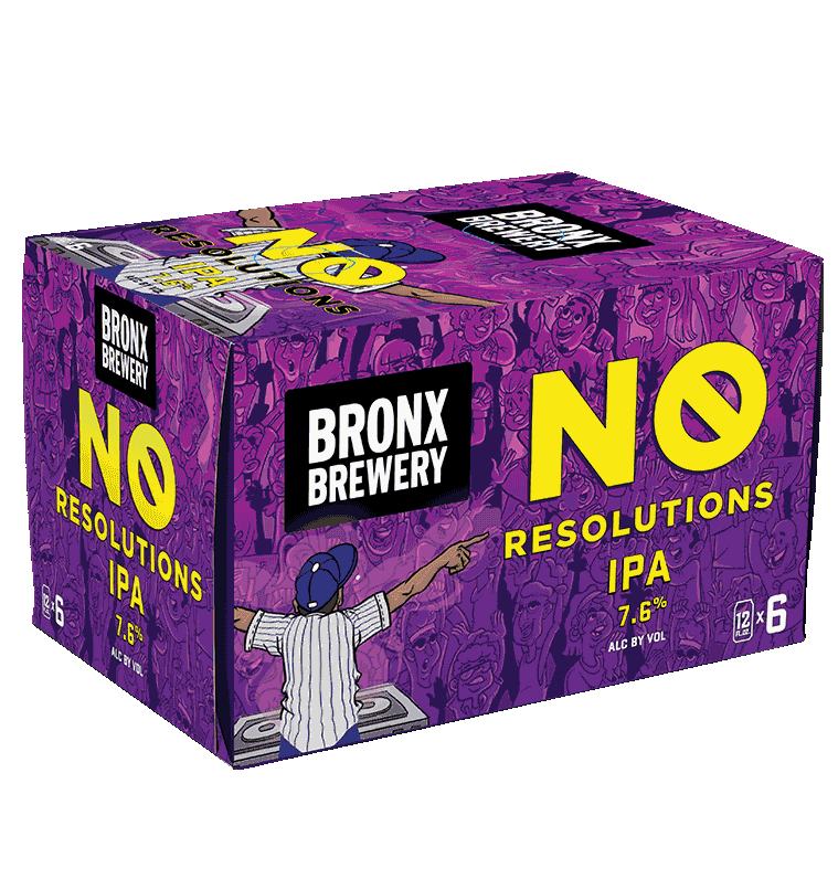 Bronx - No Resolution IPA 12 oz Can 24pk Case