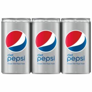 Diet Pepsi - 7.5 oz Mini Can 24pk Case