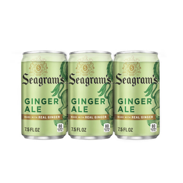 Seagram's - Ginger Ale 7.5 oz Can 24pk Case