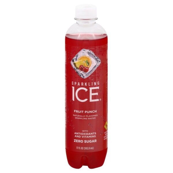 Sparkling Ice - Fruit Punch 17 oz Bottle 12pk Case