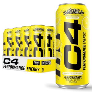 C4 Energy - Classic Lemonade 16 oz Can 12pk Case