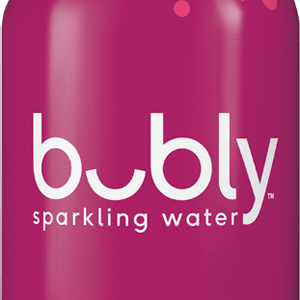 Bubly - Raspberry Sparkling 12 oz Can 24pk Case