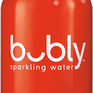 Bubly - Strawberry Sparkling 12 oz Can 24pk Case