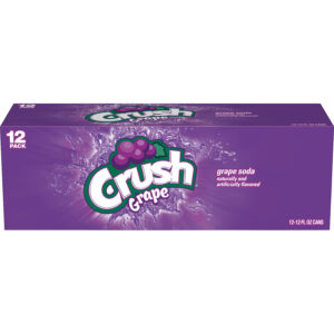 Crush - Grape 12 oz Can 24pk Case