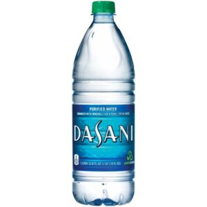 Dasani - Purified Water 1 Liter(33.8 oz) Bottle 12pk Case