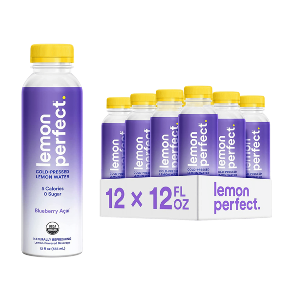 Lemon Perfect - Blueberry Acai 12oz Plastic Bottle 12pk Case