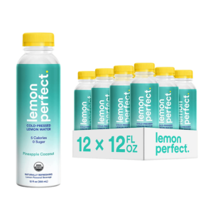 Lemon Perfect - Pineapple Coconut 12oz Plastic Bottle 12pk Case