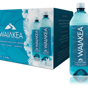 Waiakea - Hawaiian Volcanic Water 1 Liter (33.8 oz) Bottle 12pk Case