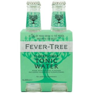 Fever-Tree - Elderflower Tonic 6.8 oz (200 ml) Glass Bottle 24pk Case
