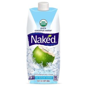 Naked - Coconut Water 16.9 oz (500ml) Box 12pk Case