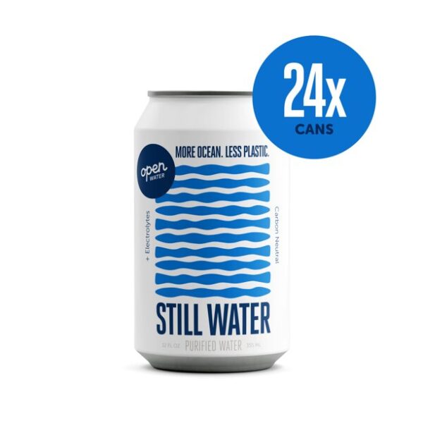 Open Water - Still 12 oz Aluminum Can 24pk Case