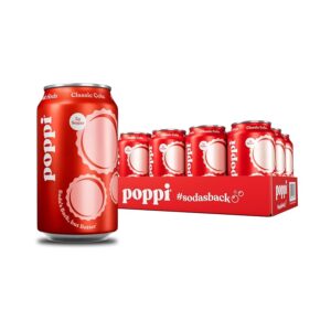 Poppi - Classic Cola 12 oz Can 12pk Case