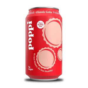 Poppi - Classic Cola 12 oz Can 12pk Case