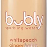 Bubly - WhitePeach Ginger Sparkling 12 oz Can 24pk Case