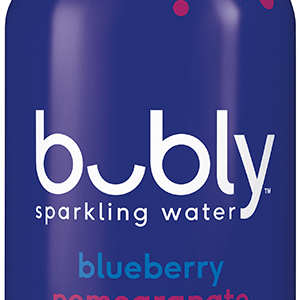 Bubly - Blueberry Pomegranate Sparkling 12 oz Can 24pk Case