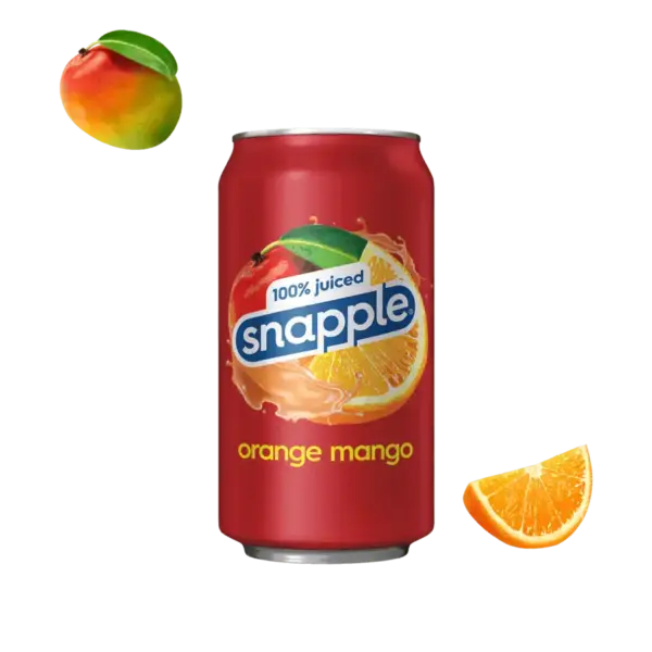 Snapple - Orange Mango 11.5 oz Can 24pk Case