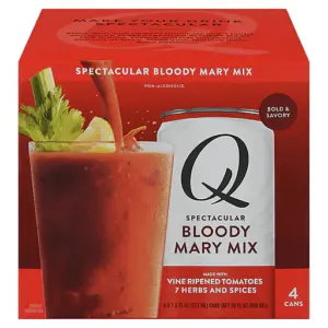 Q Drinks - Bloody Mary Mix - 7.5 oz Can 24pk Case