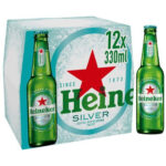 Heineken - Silver 12 oz Bottle 24pk Case
