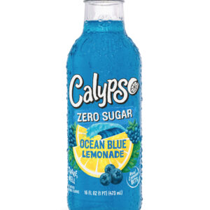 Calypso Zero Sugar- Ocean Blue Lemonade 16oz Bottle 12pk Case