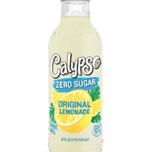 Calypso Zero Sugar- Original Lemonade 16oz Bottle 12pk Case