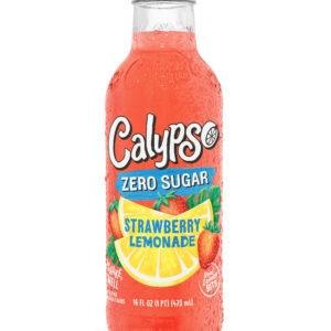 Calypso Zero Sugar- Strawberry Lemonade 16oz Bottle 12pk Case