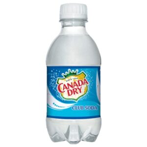 Canada Dry - Club Soda 10 oz Plastic Bottle 24pk Case